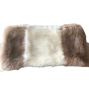 Laundry Shelli Segal Winter Faux Fur Neck Scarf Gaiter Collar NWT